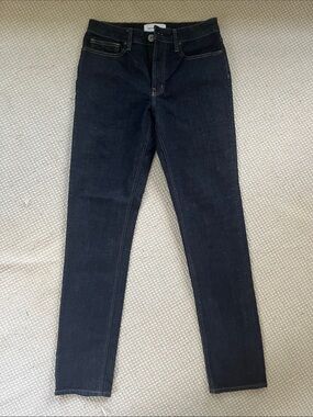 Outland Denim Slim Straight Jeans in Dark Indigo